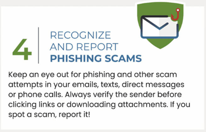 Recognize and Report Scams